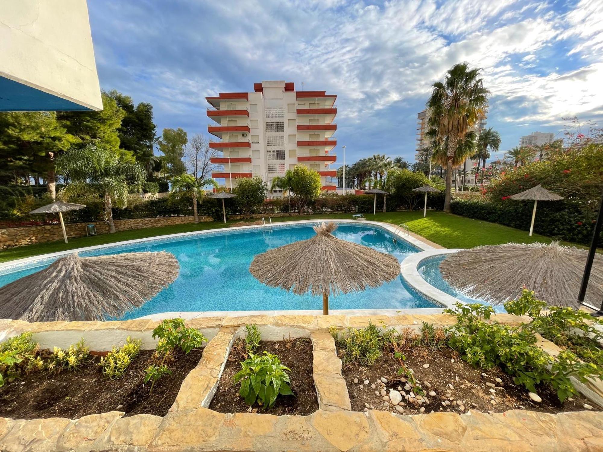 Vive El Mediterraneo - Apartamento Con Piscina En Cullera Luaran gambar